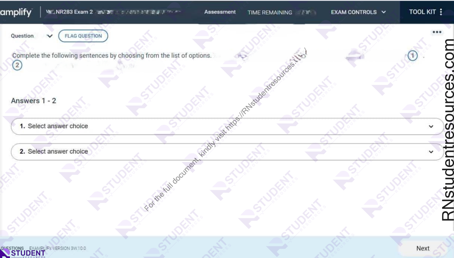 Pathophysiology (NR 283) Exam 2 Chamberlain University All‑In‑One